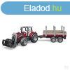 Bruder U02046 Massey Ferguson 7480 homlokrakodval s rnksz
