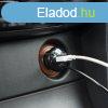 MNC Szivargyjts adapter 4 az 1-ben + USB - fekete