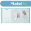 Iratrendez A4, 5cm,lapraszerelt, Bluering Smart trkiz