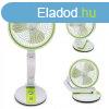 llthat asztali ventiltor LED lmpval - zld