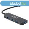 ADA AVAX HB901 PRIME Type C - 4x3.0 USB HUB +CF tlts