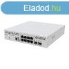 LAN/WIFI MikroTik CRS310-8G+2S+IN asztali/rackes switch, 2xS