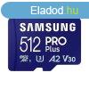SAMSUNG Memriakrtya, PRO Plus microSDXC krtya 512GB, CLAS