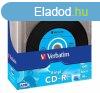 Verbatim CD-R 80 52x Slim tok 10db-os (10-es cmke)