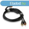 QED Phono Connect Cable CONNECTPHONO-PHONO-0.75