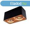 DL-044 SPOT LMPATEST 2XGU10 NGYZET BILLENTHET ARANY/FEKET
