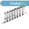 EXTOL PREMIUM hossztott Multi Lock dugfej klt. ; 1/2&#