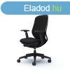 Okamura Sylphy prmium ergonomikus irodai szk - fekete vz,