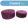 Lbtart DKD Home Decor Poliszter MDF Burgundi (70 x 70 x 2