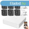Hikvision 5 megapixeles 6 cskamers rendszer 40 mter ltt