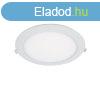 ELMARK sllyesztett kerek LED panel 24W IP40 2700K, 1920lm, 
