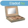 kszeres doboz Home ESPRIT Fehr Pezsg Fa Alumnium 27,5 x 