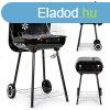Kerti grill st hajthat fedllel s kerekekkel