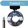 Elektromos kábel tömlő EDM 28723 Fekete 5 m 2 x 0,75 mm H05V