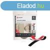 Kétoldalas szalag Velcro alfa-lok Fekete 25 mm x 1 m MOST 95