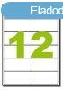 Etikett cmke univerzlis 97X42,3 mm 12 db/v, 1200 db/csoma