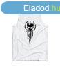DRAGOWA frfi ujjatlan trik Skull, fehr 160g/m2