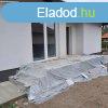 Monor belvrosban 3 szoba + nappalis laksok, telekkel