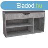 KONDELA Cippolc paddal, beton, FUDDY NEW