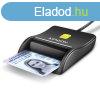 AXAGON CRE-SM3N, USB-A FLATREADER KULSO KARTYAOLVASO SMART C