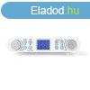 Nedis RDFM4000WT retro FM konyhai rdi, LCDkijelzs, bresz