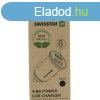 CL Adapter Swissten 2x USB 4,8A, fekete