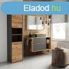Riano MIX S40 frdszoba szekrny, 40x170x30 cm, antracit-t