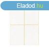 Etikett cmke, 45x70mm, 15 lap, 4 cmke/lap
