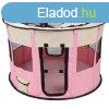 Pet Round pet fence pink packaging 1 pc