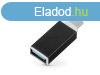 USB-A - Type-C OTG 3.0 adapter - fekete - ECO csomagols