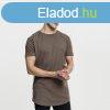 Frfi pl Urban Classics Shaped Long Tee army green