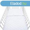 NEW BABY 2 RESZES AGYNEMU SZETT 100/135 CM FEHER SZURKE CSIL