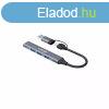 Canyon CNS-TDS02G 4-portos USB2.0 HUB Grey