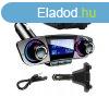 Auts FM sugrz Bluetooth USB-vel 5.0, multifunkcis 8 az 1