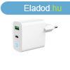 Gembird 2-Port 20W USB Fast Charger White