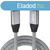 KAB AVAX CB901 THUNDER 3.2 Type C 100W/10Gbps fonott kbel, 