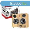 Genius Hangszr 2.0 - SP-HF520BT (Bluetooth, 20W, Wood)