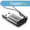 UGREEN USB-A to USB-C male/famale adapter Grey