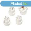 Logilink Travel adapter, 4pcs Set, 2A/250V
