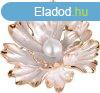 JwL Luxury Pearls Egyedi 2 az 1-ben virgos bross igazgyngg