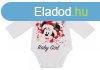 Disney Baby hossz ujj body 86cm fehr - Minnie &#34;He