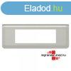 Legrand Program Mosaic keret 1x6 modulos, vzszintes, Alumn