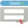 Legrand Program Mosaic 2x10 modulos keret, alumnium , Legra