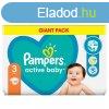 Pampers active baby giant pack nadrgpelenka 3 midi 6-10kg 9