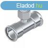 FixTrend Inox press T-idom, menetes ggal, 15 - 1/2" - 