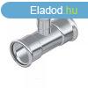 FixTrend Inox press szktett T-idom, 22 - 18 - 22 mm