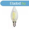 LED gyertya, E14, C35, 4W, 230V, fehr fny