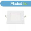 LED panel (modul), 6W, bepthet, ngyszgletes, fehr fny