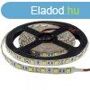 LED szalag, 5050, 60 SMD/m, nem vzll, kk fny