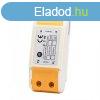 LED mini trafó 12V IP20 12W /1 A műanyag 2 év garancia